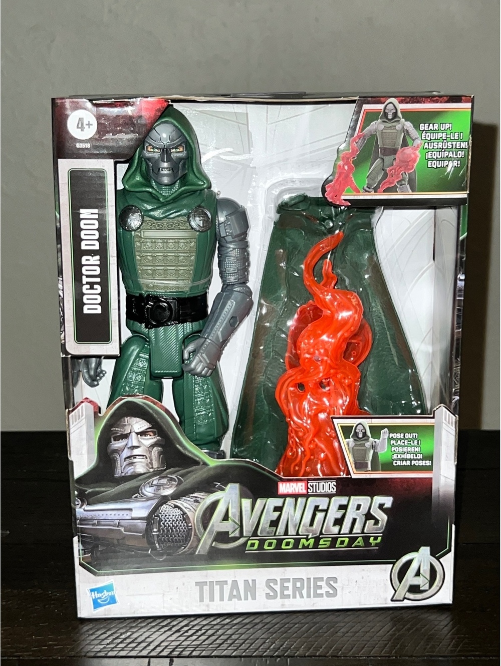 Avengers Doomsday Doctor Doom Gear Up Titan Series 12” Figure